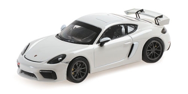 410196100 PORSCHE 718 CAYMAN GT4 CLUBSPORT – 2020 – WHITE 1:43
